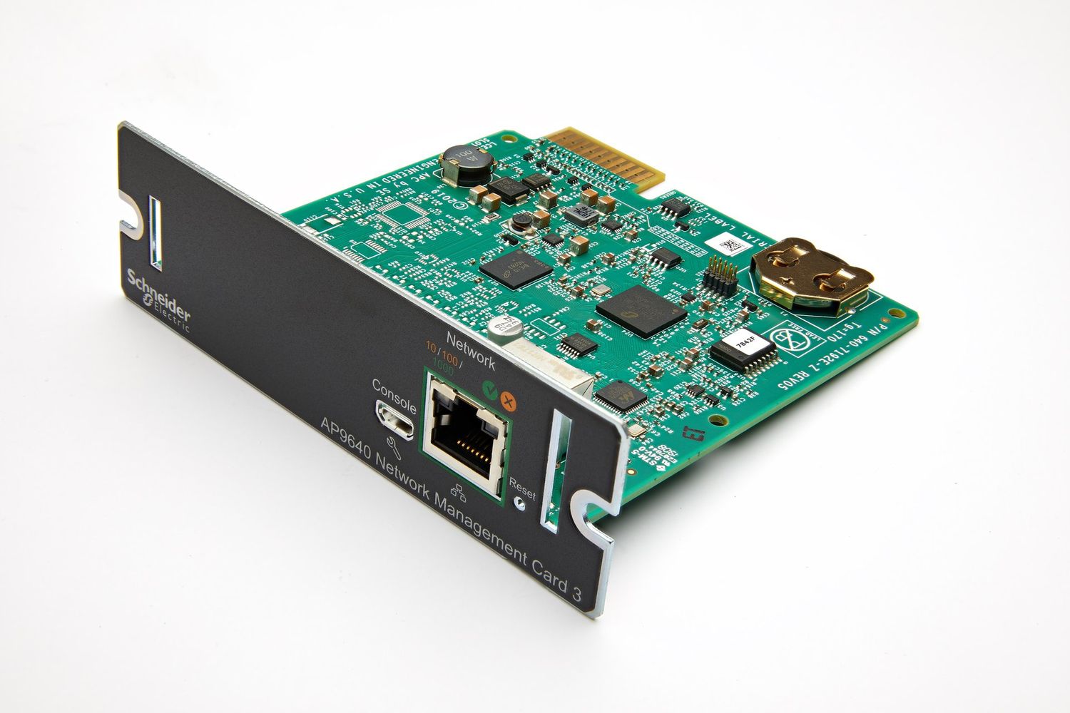 Купить APC Network Management Card 3 with PowerChute Network Shutdown - Fernverwaltungsadapter - GigE - 1000Base-T - für P/N: SMTL1000RM2UC, SMTL750RM2UC, SMX1500RMNCUS, SMX2KR2UNCX145, SRT10RMXLIX806 (AP9640) в магазине wardena.ru