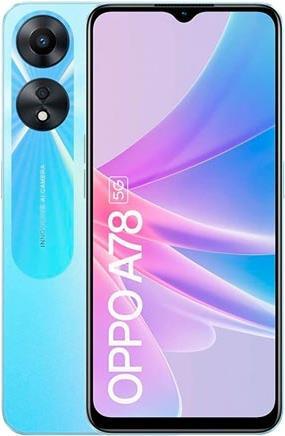 Купить Oppo A78 5G Dual Sim 128GB, 4GB RAM, Glowing Blue (CPH2483) в магазине wardena.ru