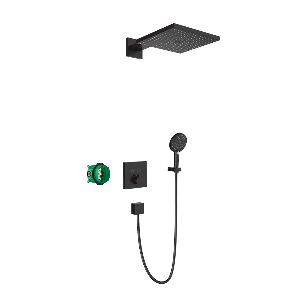 Купить Hansgrohe Raindance E Душевая система E/ShowerSelect E 7в1 черный матовый 27939670 в магазине wardena.ru