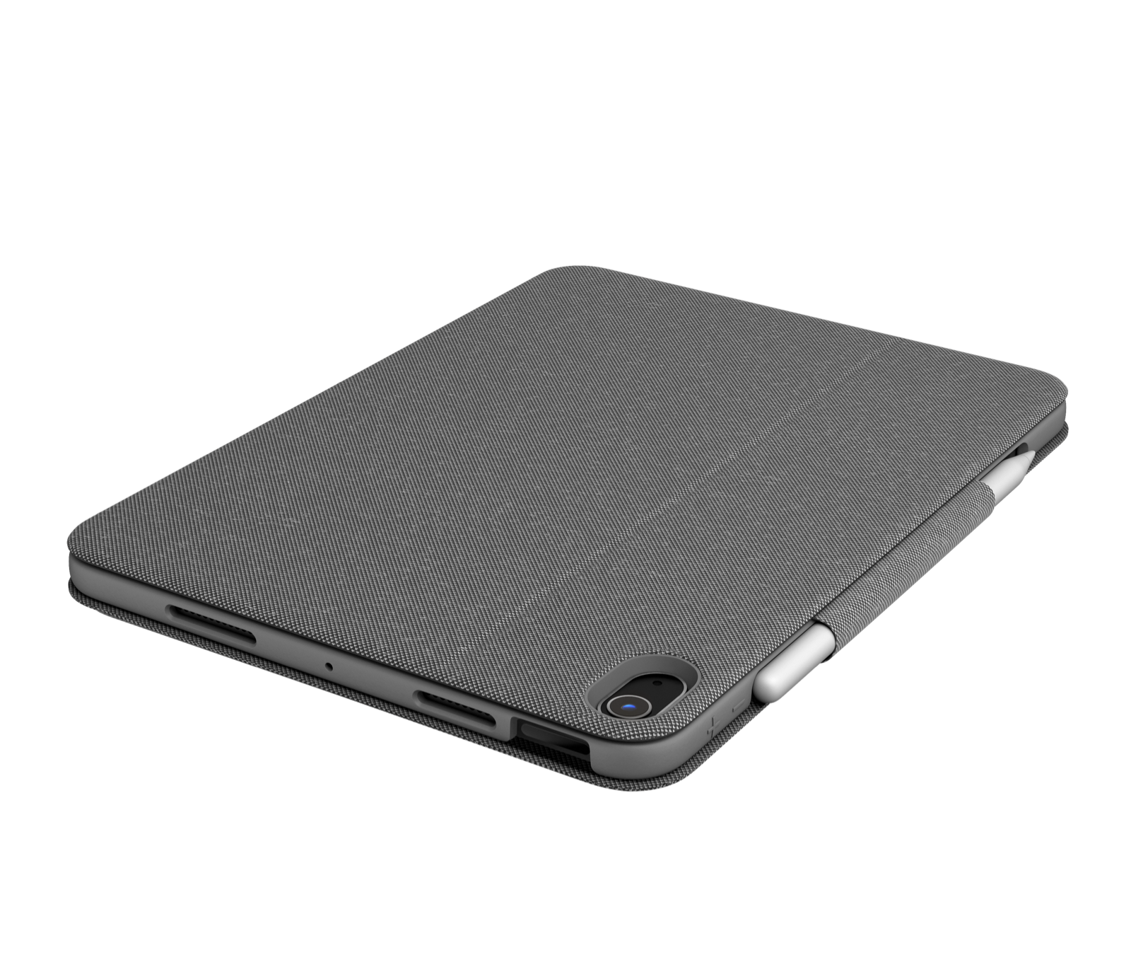 Купить Logitech Folio Touch - Tastatur und Foliohülle - mit Trackpad - hinterleuchtet - Apple Smart connector - Oxford Gray - US - für Apple 10.9" iPad Air (4. Generation) (920-010121) в магазине wardena.ru