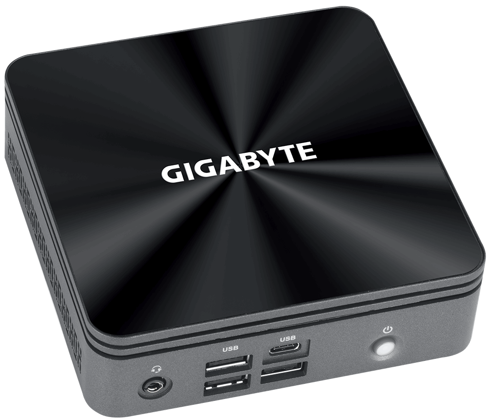 Купить Gigabyte BRIX GB-BRi3-10110 (rev. 1.0) - Barebone - Ultra Compact PC Kit - 1 x Core i3 10110U / 2.1 GHz - RAM 0 GB - UHD Graphics - GigE (GB-BRI3-10110) в магазине wardena.ru