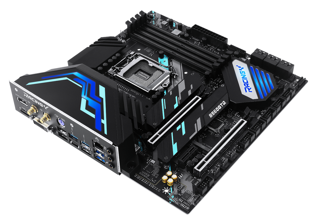 Купить Biostar RACING B560GTQ - Motherboard - micro ATX - LGA1200-Sockel - B560 - USB 3.2 Gen 1, USB 3.2 Gen 2, USB-C Gen 2x2 - 2.5 Gigabit LAN - Onboard-Grafik (CPU erforderlich) - HD Audio (8-Kanal) в магазине wardena.ru