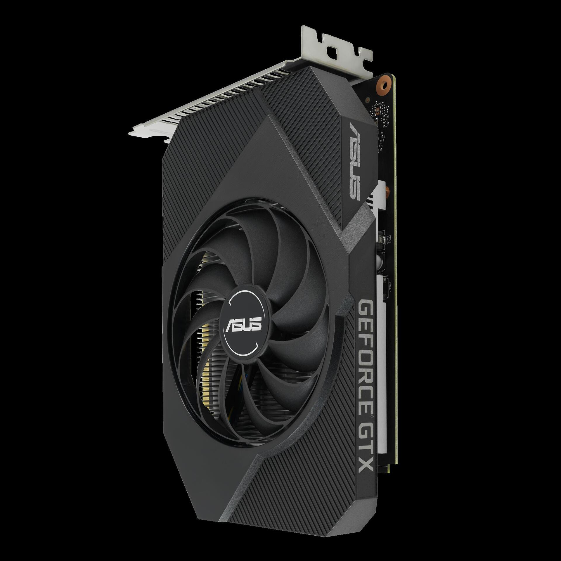 Купить ASUS Phoenix GeForce GTX 1630 - Grafikkarten - NVIDIA GeForce GTX 1630 - 4GB GDDR6 - PCIe 3.0 x16 - DVI, HDMI, DisplayPort (90YV0I50-M0NA00) в магазине wardena.ru