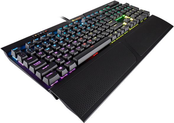 Купить CORSAIR Gaming K70 RGB MK.2 RAPIDFIRE Mechanical - Tastatur - backlit - USB - Deutsch - Schlüsselschalter: CHERRY MX Speed (CH-9109014-DE) в магазине wardena.ru