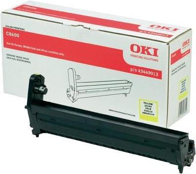 Купить OKI - Trommel-Kit Gelb - 20000 Seiten - für C8600cdtn, 8600dn, 8600n, 8800cdtn, 8800dn, 8800n (43449013) в магазине wardena.ru