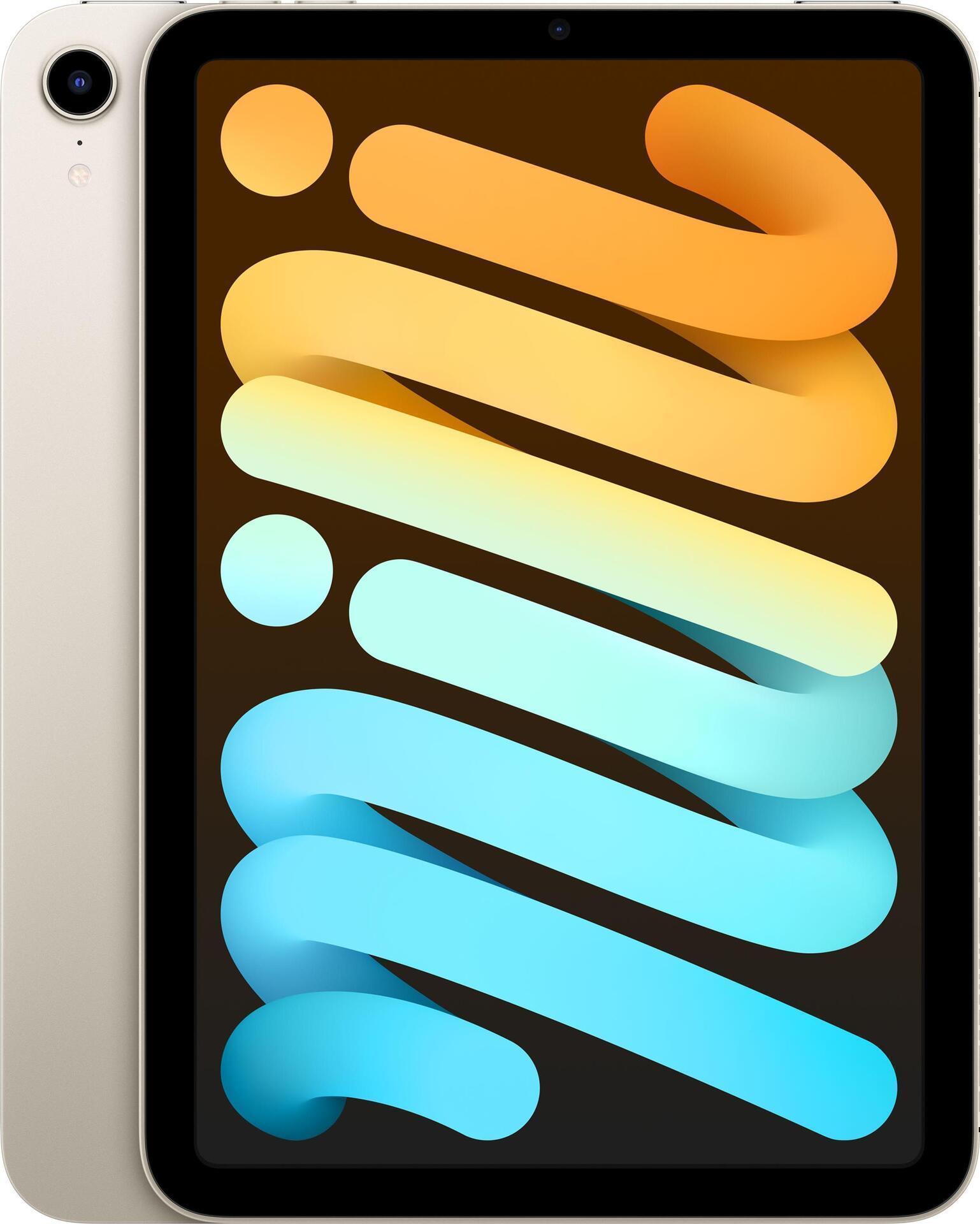Купить Apple iPad mini Wi-Fi - 6. Generation - Tablet - 256GB - 21,1 cm (8.3") IPS (2266 x 1488) - starlight (MK7V3FD/A) в магазине wardena.ru