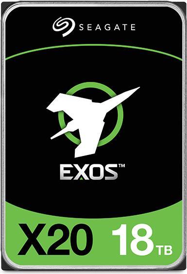 Купить Seagate Exos X20 ST18000NM003D - Festplatte - 18 TB - intern - SATA 6Gb/s - 7200 U/min - Puffer: 256 MB в магазине wardena.ru