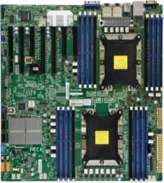 Купить Motherboard Supermicro MBD-X11DPH-TQ C627 LGA3647 Intel Xeon Scalable LGA3647 SATA M.2 DDR4 IPMI в магазине wardena.ru