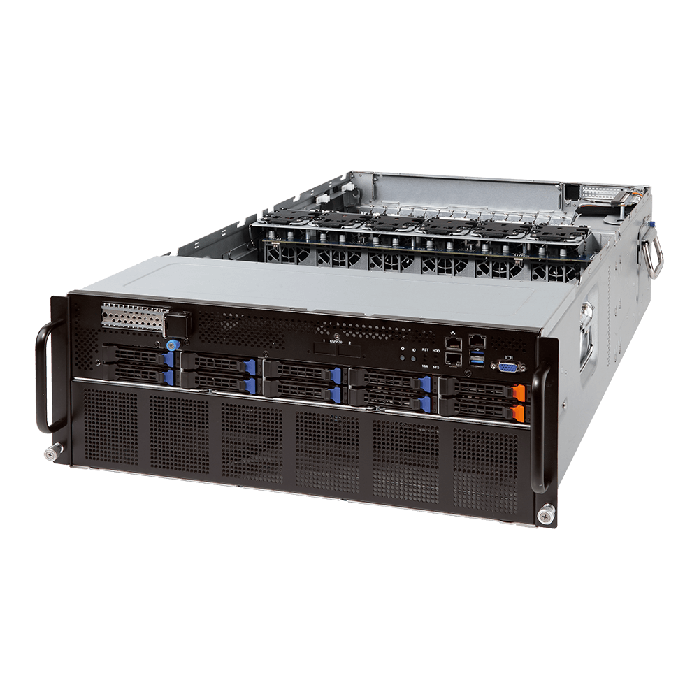 Купить Gigabyte G481-H80 (rev. 100) - Server - Rack-Montage - 4U - zweiweg - keine CPU - RAM 0 GB - SATA/PCI Express - Hot-Swap 6.4 cm (2.5") Schacht/Schächte - keine HDD - AST2500 - GigE, 10 GigE - kein Betriebssystem - Monito (6NG481H80MR-00) в магазине wardena.ru