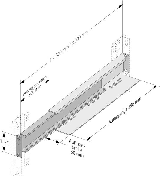 Купить apraNET - Rack-Schiene - 48.3 cm (19") (31-5258-00) в магазине wardena.ru