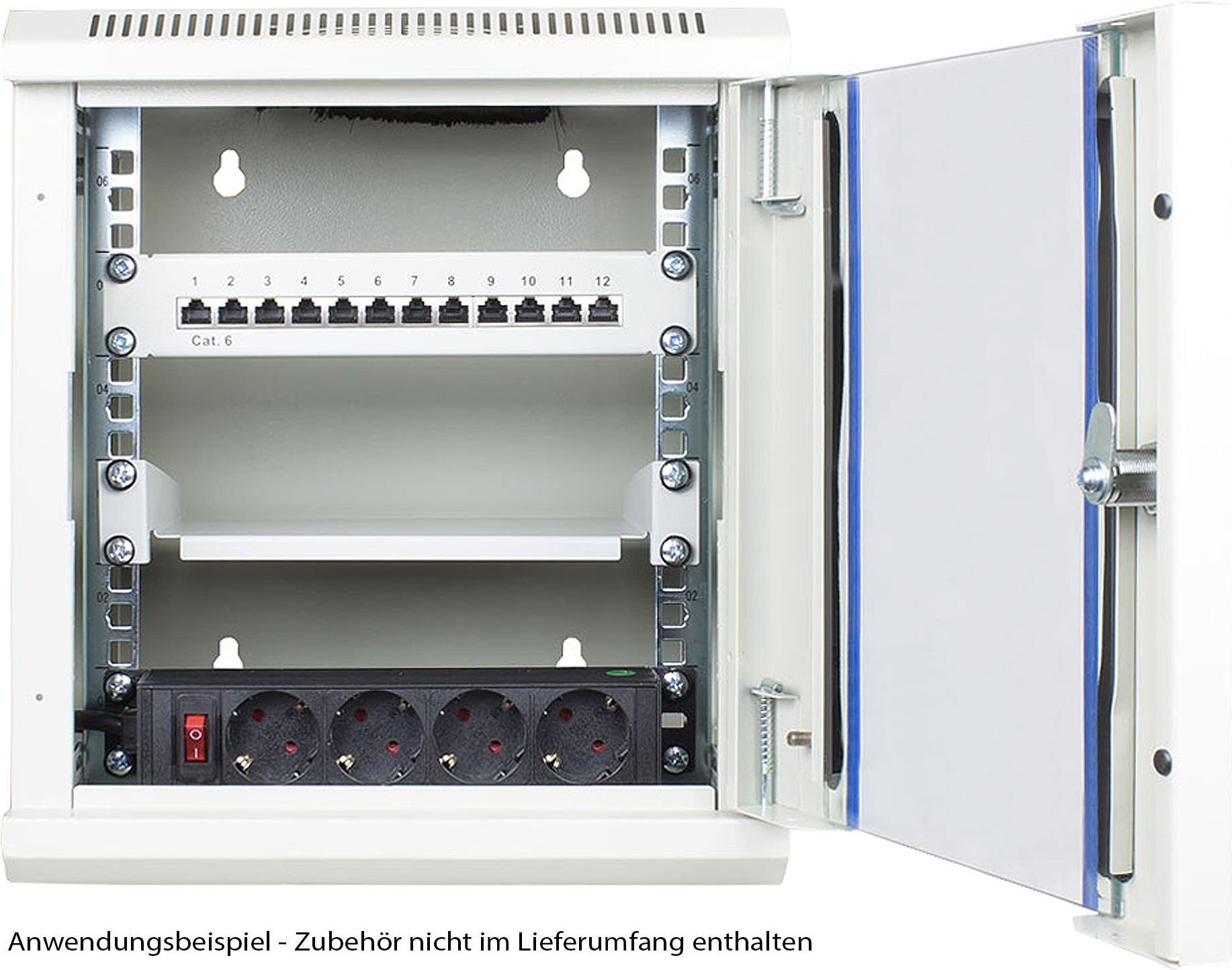 Купить GC R0111 - 25,40cm (10") Wandgehäuse 12HE Tiefe 300mm grau (GC-R0111) в магазине wardena.ru