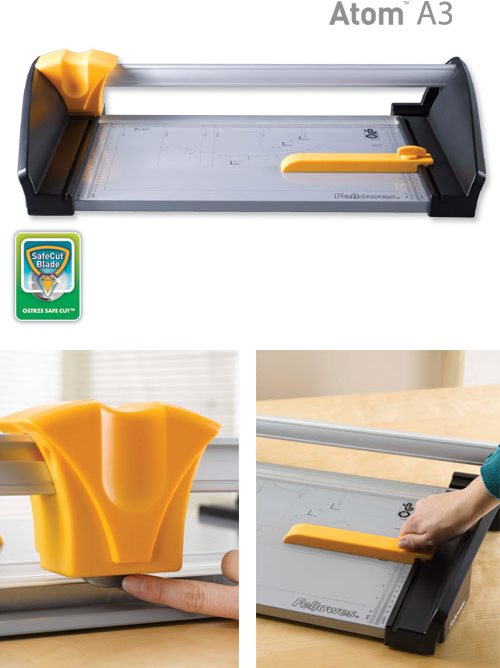 Купить Fellowes Atom A3 - Trimmer - 460 mm - Papier (5410701) в магазине wardena.ru