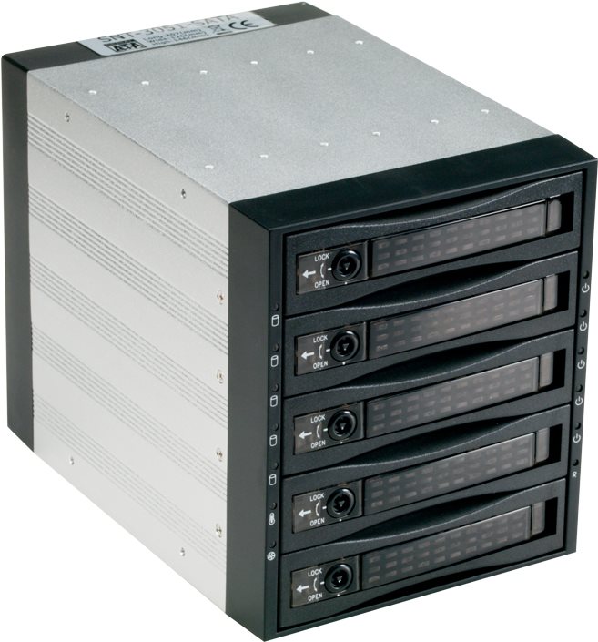 Купить FANTEC SNT-BA3151-1 - Gehäuse für Speicherlaufwerke mit Lüfter - 3.5" (8.9 cm) - Schwarz (2338) в магазине wardena.ru