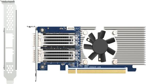 Купить QNAP Erweiterungskarte Netzwerk QXG-100G2SF-CX6 (QXG-100G2SF-CX6) в магазине wardena.ru