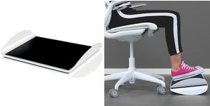 Купить LEITZ Fußstütze Ergo WOW, Kunststoff, schwarz/weiß ergonomisch verstellbar, kipp- & höhenverstellbar, - 1 Stück (6503-00-95) в магазине wardena.ru