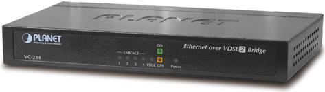 Купить PLANET VC-234-Konverter 1 x RJ-11 VDSL2, 4xRJ-45, 30A (VC-234) в магазине wardena.ru