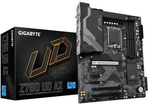 Купить Gigabyte Z790 UD AX - 1,0 - Motherboard - ATX - LGA1700-Sockel - Z790 Chipsatz - USB-C Gen1, USB 3,2 Gen 1, USB 3,2 Gen 2, USB-C Gen 2x2 - 2,5 Gigabit LAN, Wi-Fi 6, Bluetooth - Onboard-Grafik (CPU erforderlich) - High De в магазине wardena.ru