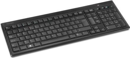 Купить Kensington Advance Fit Tastatur RF Wireless QWERTY Englisch Schwarz (K72344UK) в магазине wardena.ru