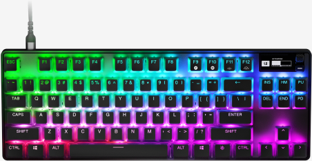 Купить Steelseries Apex Pro TKL Tastatur USB QWERTZ Deutsch Schwarz (64859) в магазине wardena.ru