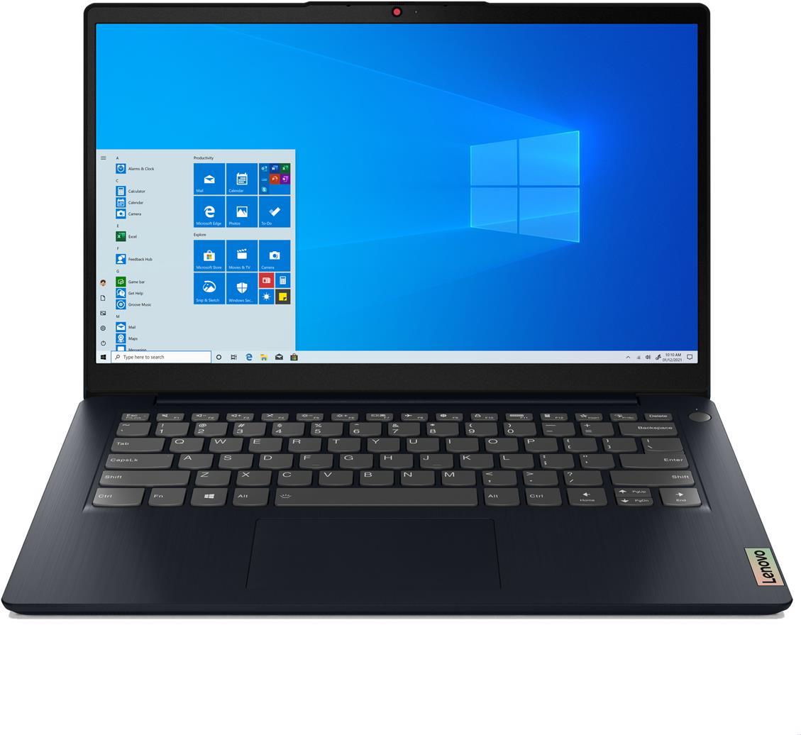 Купить Lenovo IdeaPad 3 14ALC6 82KT - Ryzen 3 5300U / 2.6 GHz - Win 11 Home in S mode - Radeon Graphics - 8 GB RAM - 256 GB SSD NVMe - 35.6 cm (14") IPS 1920 x 1080 (Full HD) - Wi-Fi 6 - Abgrundblau - kbd: Deutsch (82KT00C0GE) в магазине wardena.ru