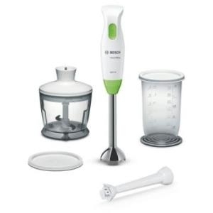 Купить Bosch MSM2623G Stabmixer-Set Weiß Grün 600 Watt - 1 Geschwindigkeitstsufen - Mixfuß aus Metall mit Spritzschutz - Abnehmbare Teile spülmaschinenfest - Inkl. Rezeptheft (MSM2623G) в магазине wardena.ru