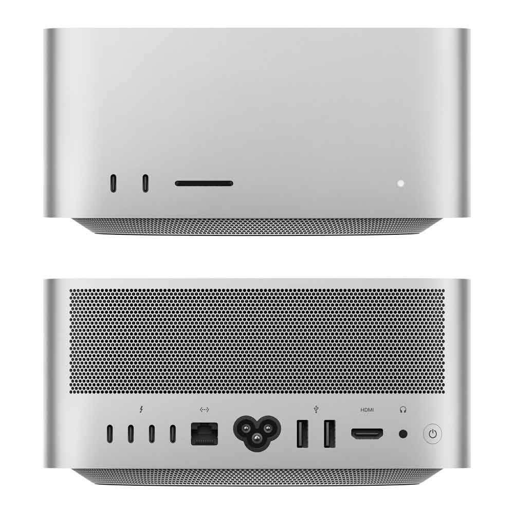 Купить Apple Mac Studio - USFF - M1 Max - RAM 32 GB - SSD 512 GB - M1 Max 24-core GPU - GigE, 10 GigE, 5 GigE, 2.5 GigE - WLAN: Bluetooth 5.0, 802.11a/b/g/n/ac/ax - macOS Monterey 12.0 - Monitor: keiner - Silber (MJMV3D/A) в магазине wardena.ru