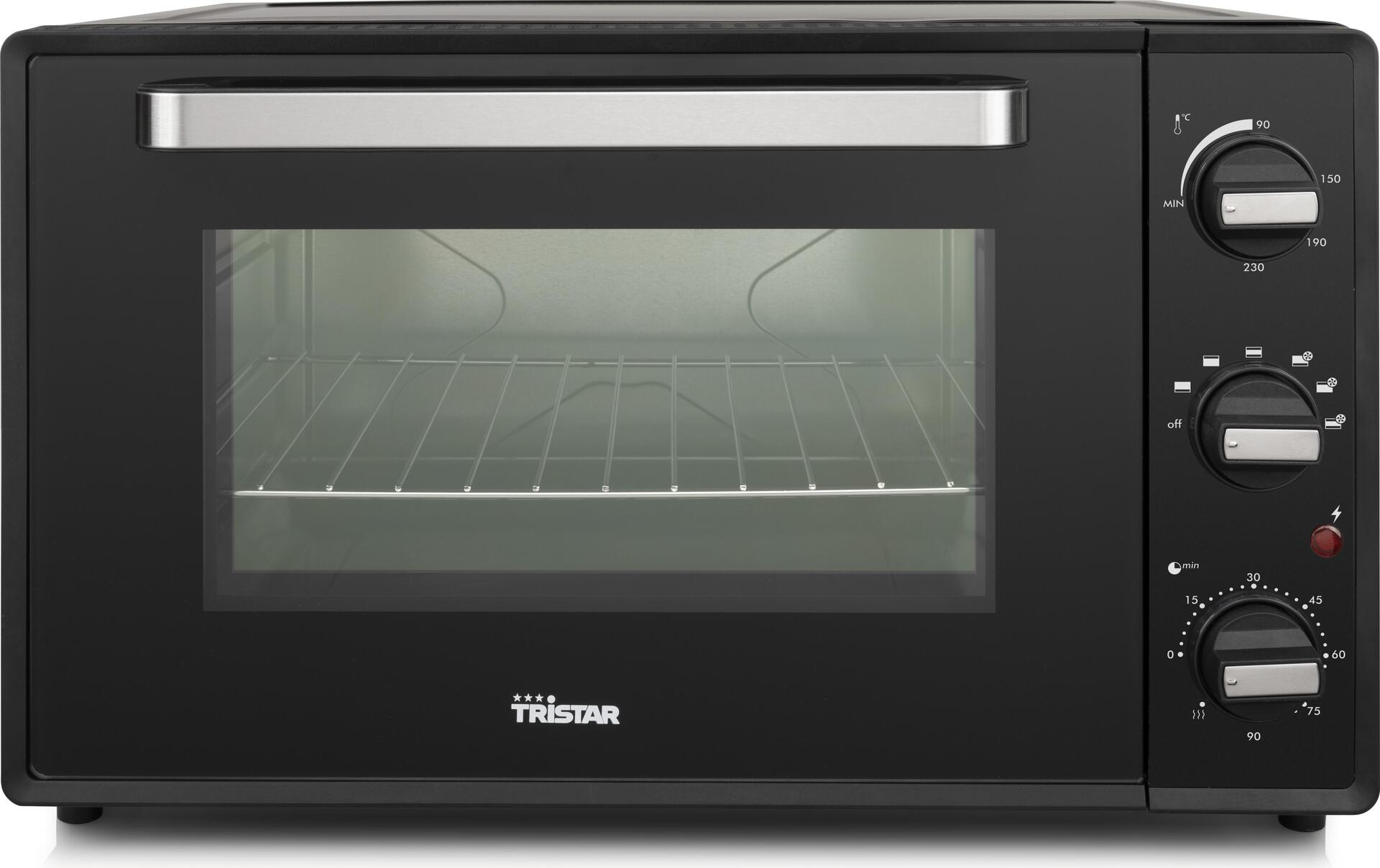 Купить Tristar OV-3635 Heißluft-Backofen - 48 l - Schwarz - Edelstahl - Freistehend - Drehregler - 0 - 230 °C - Metall (OV-3635) в магазине wardena.ru