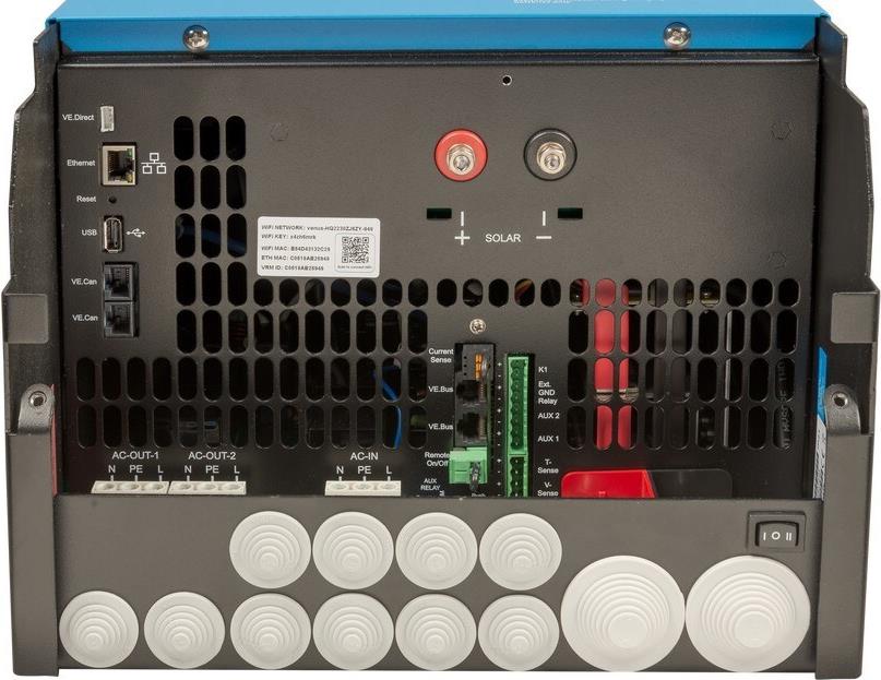 Купить Victron Energy EasySolar-II 48/3000 Hybrid-Wechselrichter (PMP482507010) в магазине wardena.ru