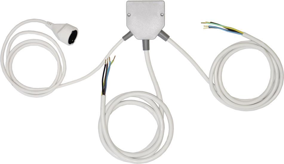 Купить Hama 00111999 Kabelspalter oder -kombinator Kabelsplitter Grau (00111999) в магазине wardena.ru