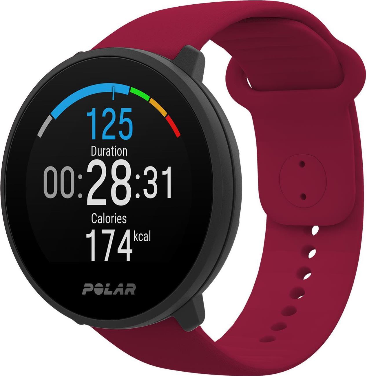 Купить Polar Unite Pulsuhr mit integriertem Sensor 43 mm Uni Rot (900100641) в магазине wardena.ru