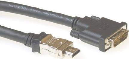 Купить ACT Conversion cable HDMI A male to DVI-D male 15,00 m. Length: 15 m Hdmi a - dvi-d slac m/m 15.00m (AK3746) в магазине wardena.ru