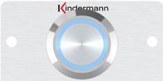 Купить Kindermann Konnect 50 alu - Drucktaste (7444000448) в магазине wardena.ru