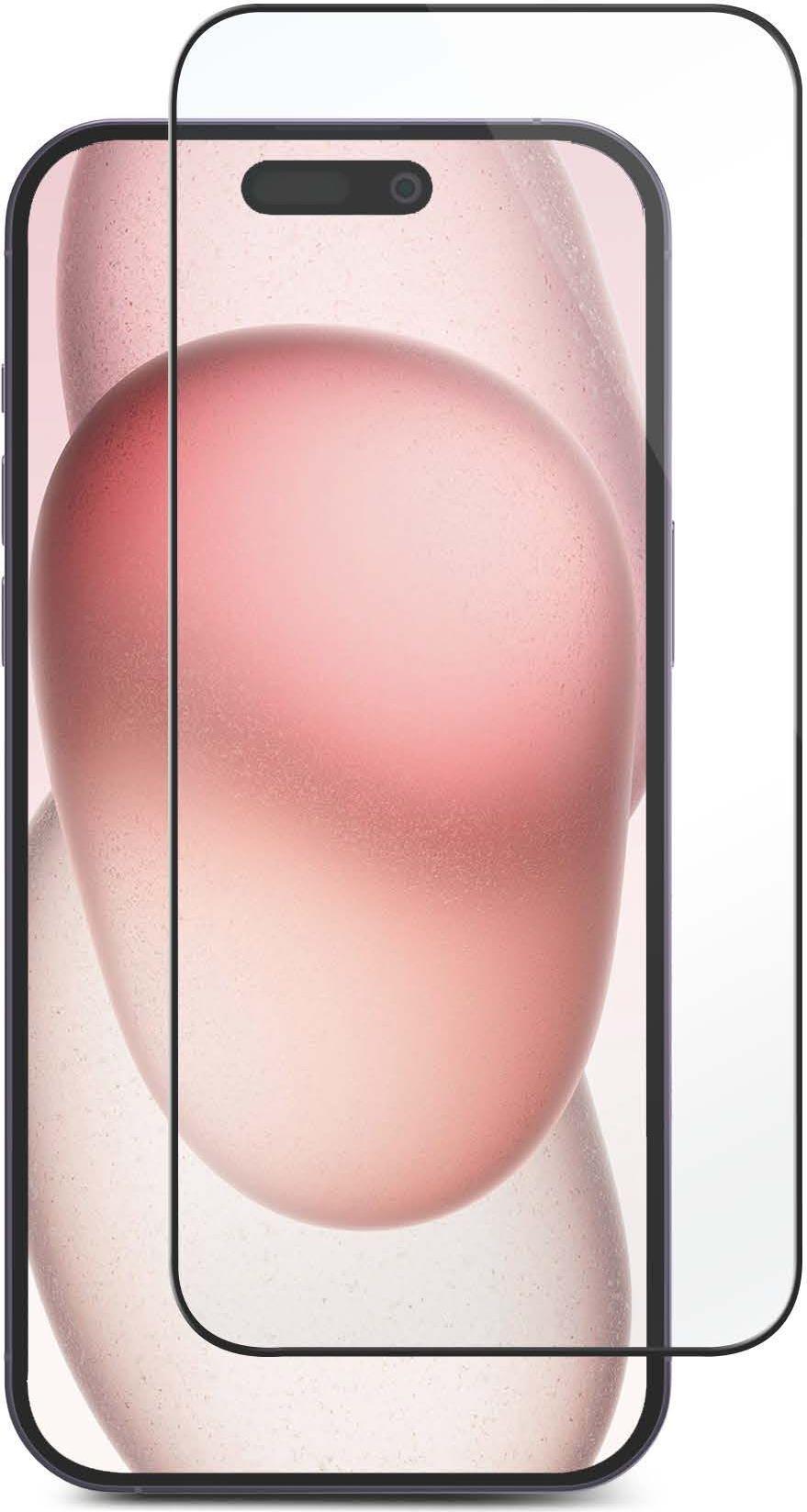 Купить eSTUFF INFINITE Apple iPhone 16 Black Full Cover Titan (ES501421-50BULK) в магазине wardena.ru