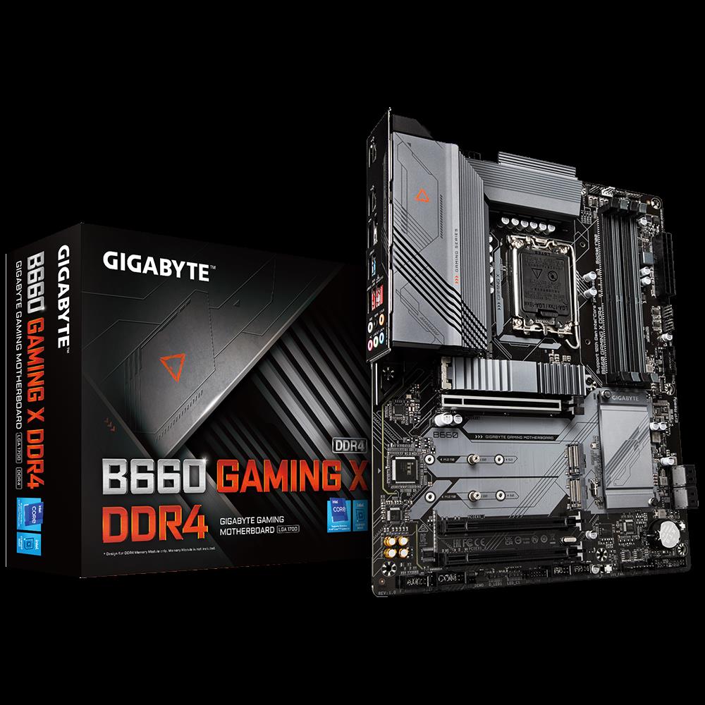 Купить Gigabyte B660 GAMING X DDR4 - Intel - LGA 1700 - Intel® Celeron® - Intel® Core™ i3 - Intel Core i5 - Intel Core i7 - Intel Core i9 - Intel® Pentium® - DDR4-SDRAM - 128 GB - DIMM (B660 GAMING X DDR4) в магазине wardena.ru