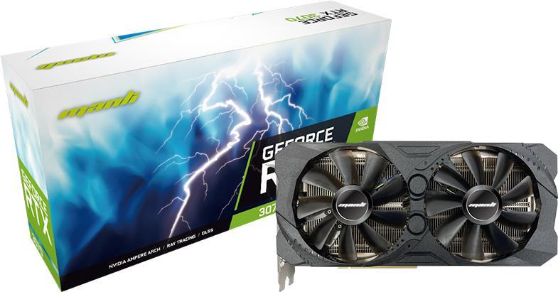 Купить Manli GeForce RTX 3070 - Grafikkarten - GF RTX 3070 - 8 GB GDDR6 - PCIe 4.0 - HDMI, 3 x DisplayPort (N61730700M24794) в магазине wardena.ru