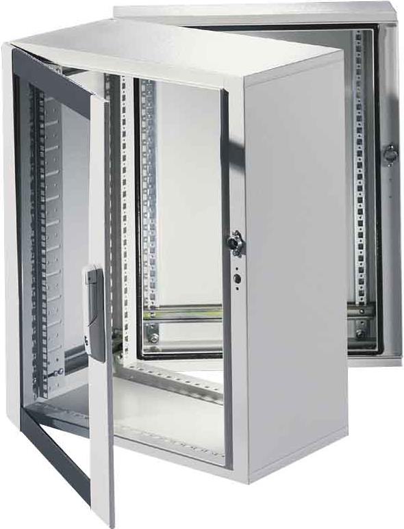Купить Rittal EL Three-Part - Gehäuse - Wand montierbar - Hellgrau, RAL 7035 - 21U - 48,3 cm (19") (7721135) в магазине wardena.ru