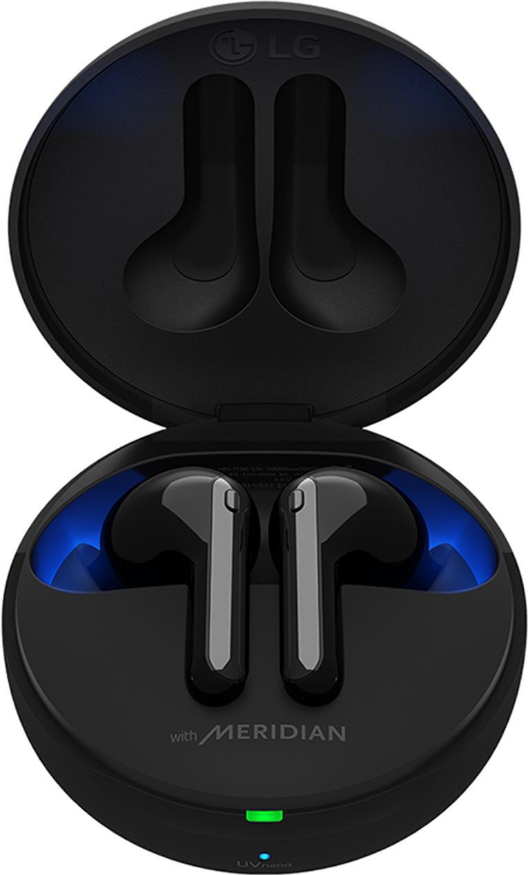Купить LG TONE Free HBS-FN7 - True Wireless-Kopfhörer mit Mikrofon - im Ohr - Bluetooth - aktive Rauschunterdrückung - Schwarz (HBS-FN7.ABEUBK) в магазине wardena.ru