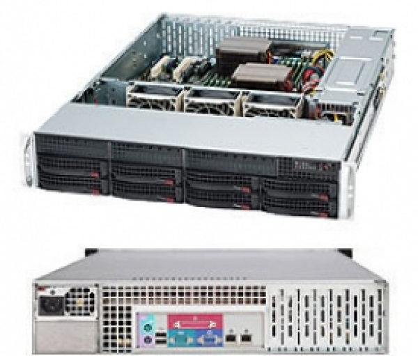Купить Chassis Supermicro CSE-825TQC-600LPB 2U 600W Hot-Swap 8xHDD SATA/SAS в магазине wardena.ru