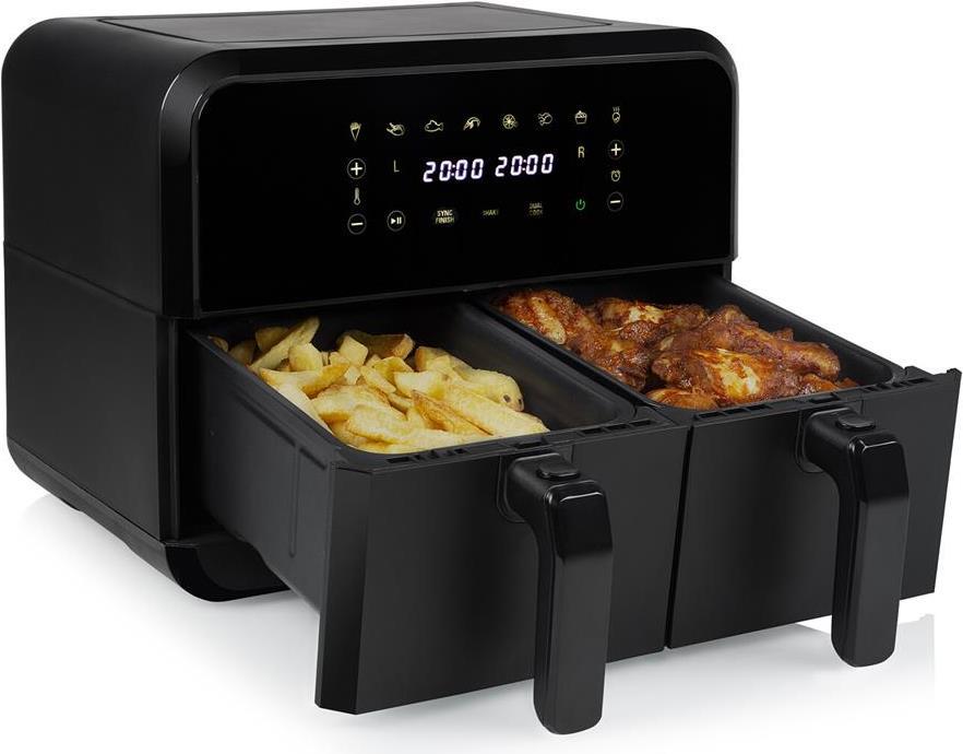 Купить Princess 1.182068.01.001 Double Basket Airfryer - Heißluftfritteuse - 8 l - 220 °C - 6 Person(en) - Doppel - Schwarz (01.182068.01.001) в магазине wardena.ru