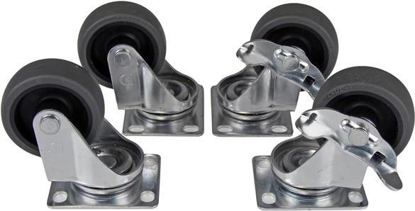 Купить StarTech.com Portable Server Rack with Handles - Rolling Cabinet - 9U - Schrank - Schwarz - 9U - 58,4 cm (23") (RK960CP) в магазине wardena.ru