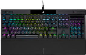 Купить Corsair K70 RGB PRO Mechanische Gaming-Tastatur mit PBT DOUBLE SHOT PRO-Tastenkappen - CHERRY MX Red (CH-9109410-NA) в магазине wardena.ru