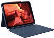 Купить Logitech Rugged Combo 4 - Tastatur und Foliohülle - Apple Smart connector - Classic Blue - für Apple 10.9-inch iPad (10. Generation) (920-011191) в магазине wardena.ru