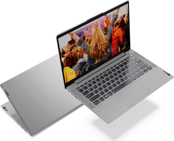 Купить Lenovo IdeaPad 5 14ITL05 82FE - Core i5 1135G7 / 2.4 GHz - Win 10 Home 64-Bit - 8 GB RAM - 512 GB SSD NVMe - 35.6 cm (14") IPS 1920 x 1080 (Full HD) - Iris Xe Graphics - Bluetooth, Wi-Fi 6 - Platinum Grey - kbd: Deutsch (82FE005NGE) в магазине wardena.ru