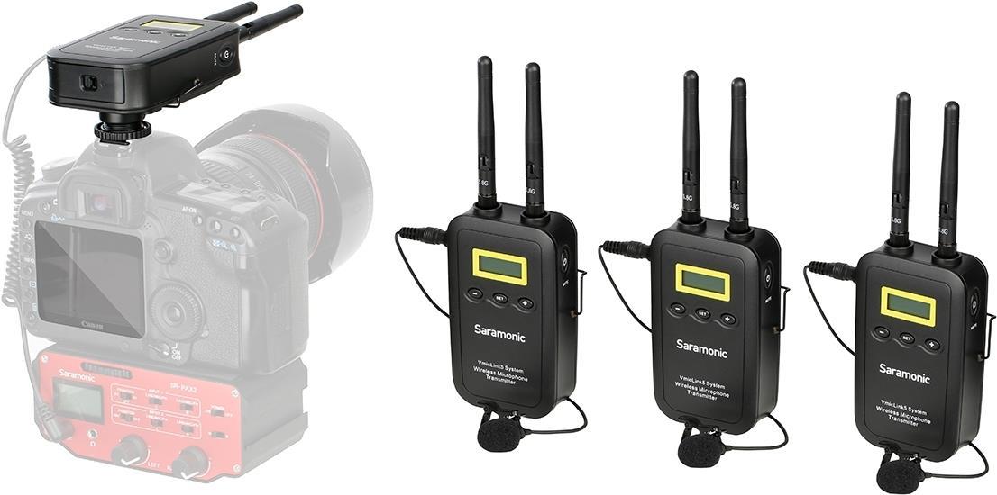 Купить SARAMONIC VmicLink5 TX&TX&TX&RX (6971008020281) в магазине wardena.ru