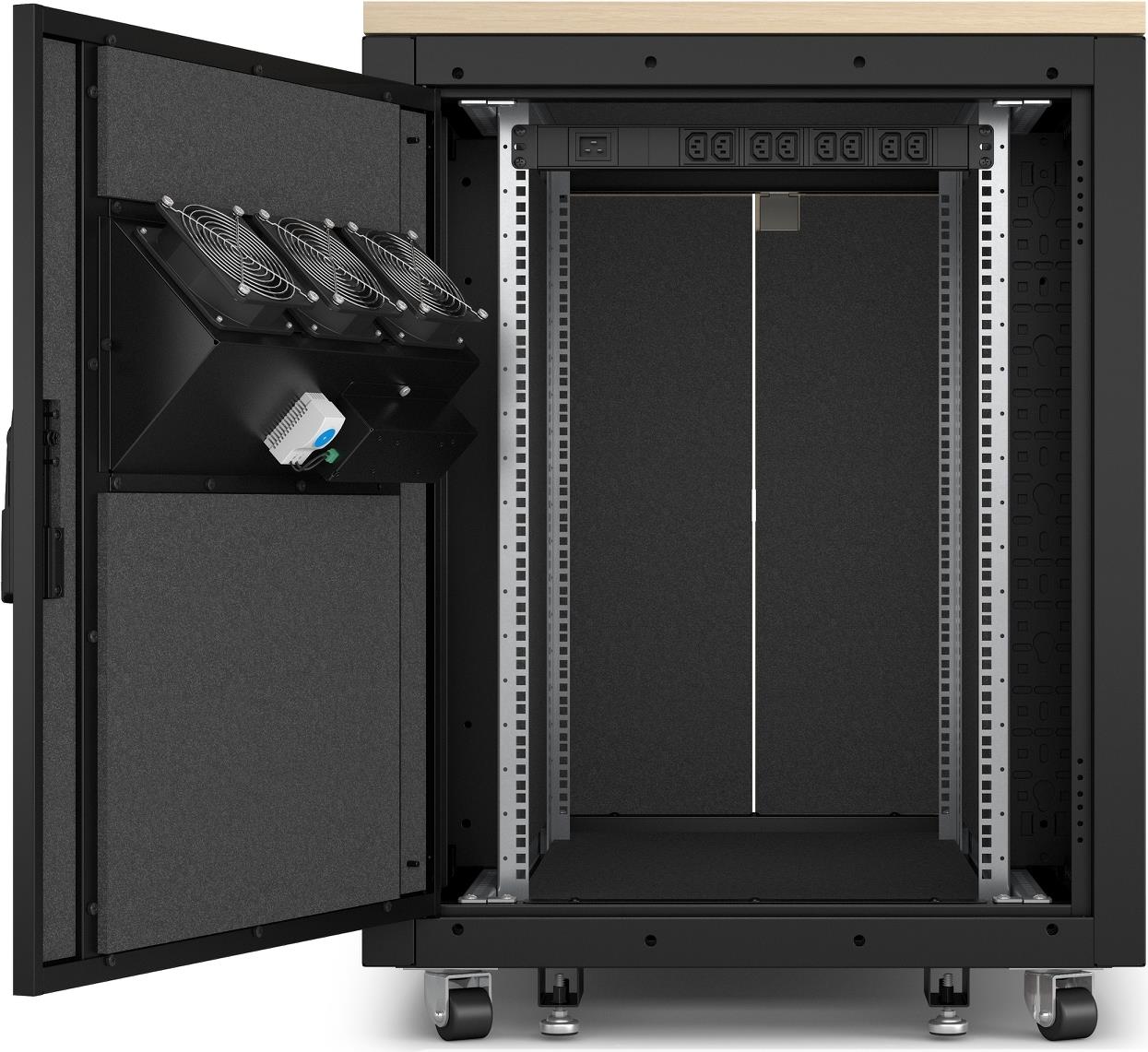 Купить APC NetShelter - Schrank (horizontal) - schallisoliert - Wechselstrom 230 V - Ahorn - 17U - 48,3 cm (19") (AR4017IA) в магазине wardena.ru