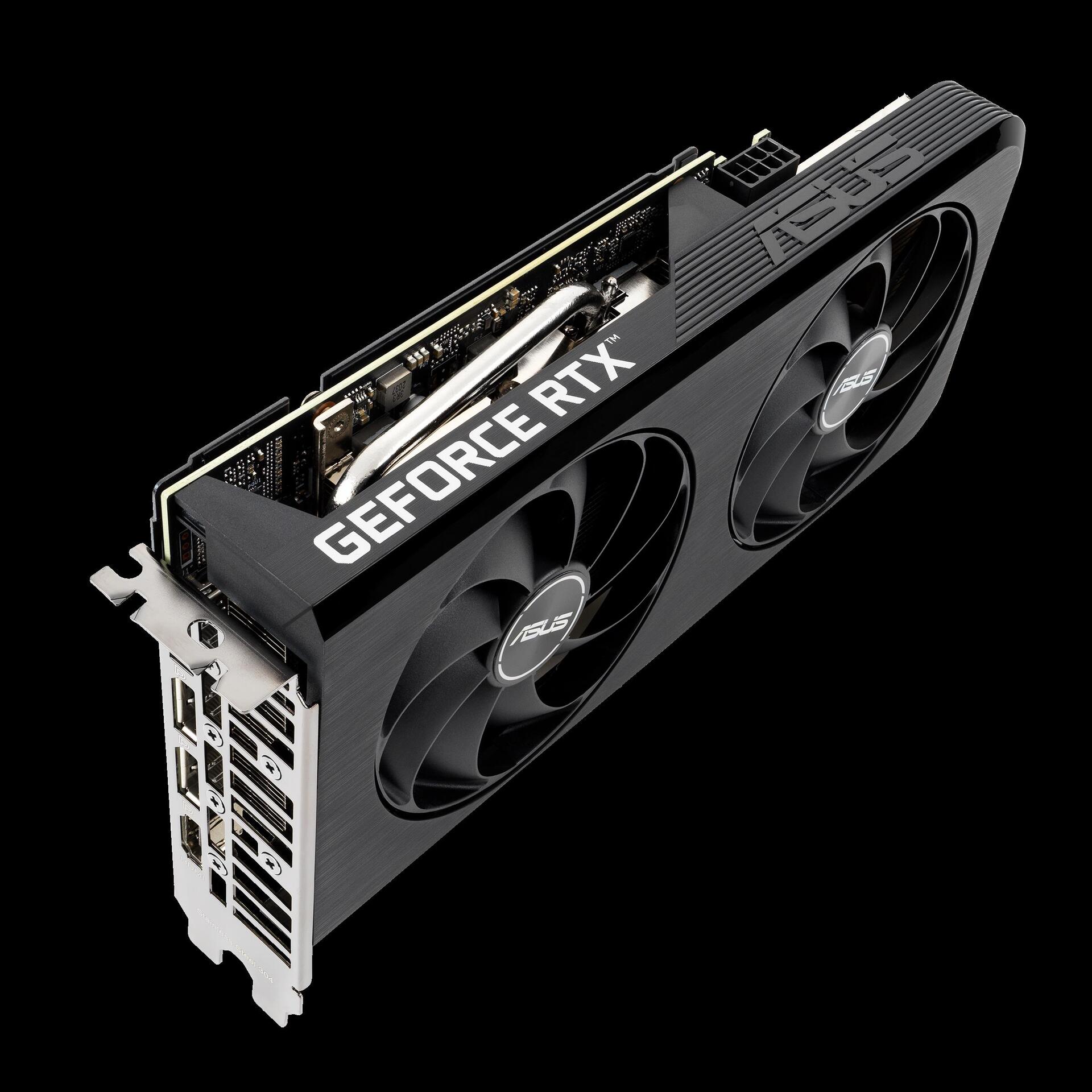 Купить ASUS Dual GeForce RTX 3070 SI Edition - Grafikkarten - GF RTX 3070 - 8 GB GDDR6 - PCIe 4.0 - HDMI, 3 x DisplayPort - bulk (90YV0H60-M0NB00) в магазине wardena.ru