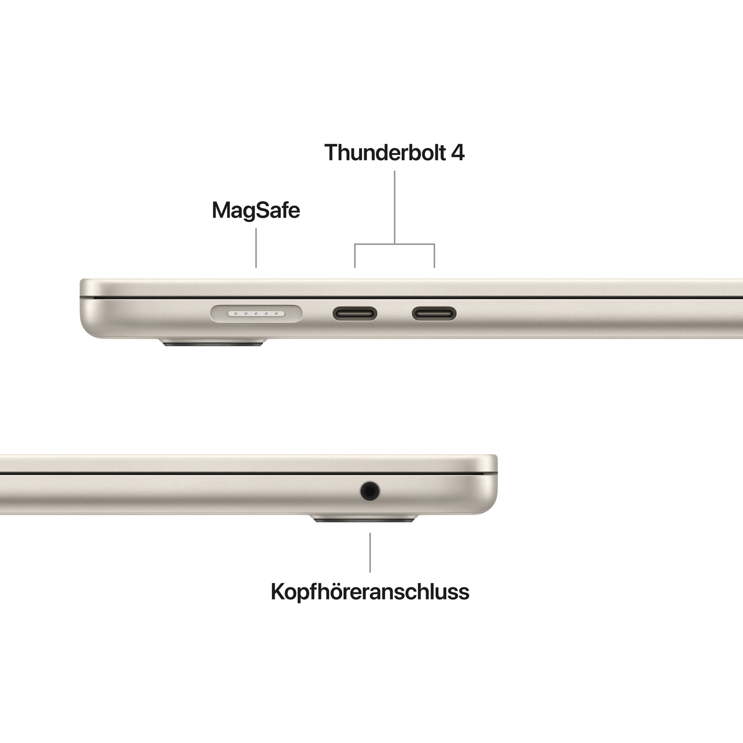 Купить APPLE MACBOOK AIR 15 M4 10C/10C/16C 16GB 256GB 35W - STARLIGHT (MW1J3D/A) в магазине wardena.ru
