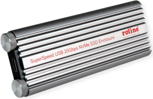 Купить ROLINE 16.01.4147 Speicherlaufwerksgehäuse SSD-Gehäuse Aluminium - Schwarz M.2 (16.01.4147-10) в магазине wardena.ru