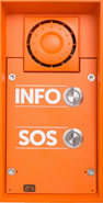 Купить 2N IP Safety - 2 buttons - IP-Intercom-Station - kabelgebunden - 10/100 Ethernet - orange (9152102W) в магазине wardena.ru