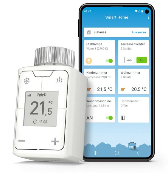 Купить Home AVM FRITZ!DECT 302 - Der intelligente Heizkörperregler für das Heimnetz (20002961) в магазине wardena.ru